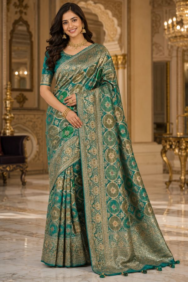 Kanjivaram Silk Saree In Lucknow | Latest Bridal Collection for Women